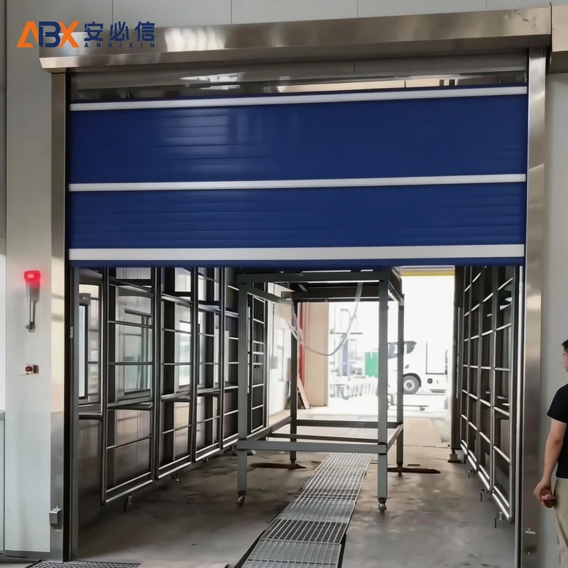 白山PVC快速门
